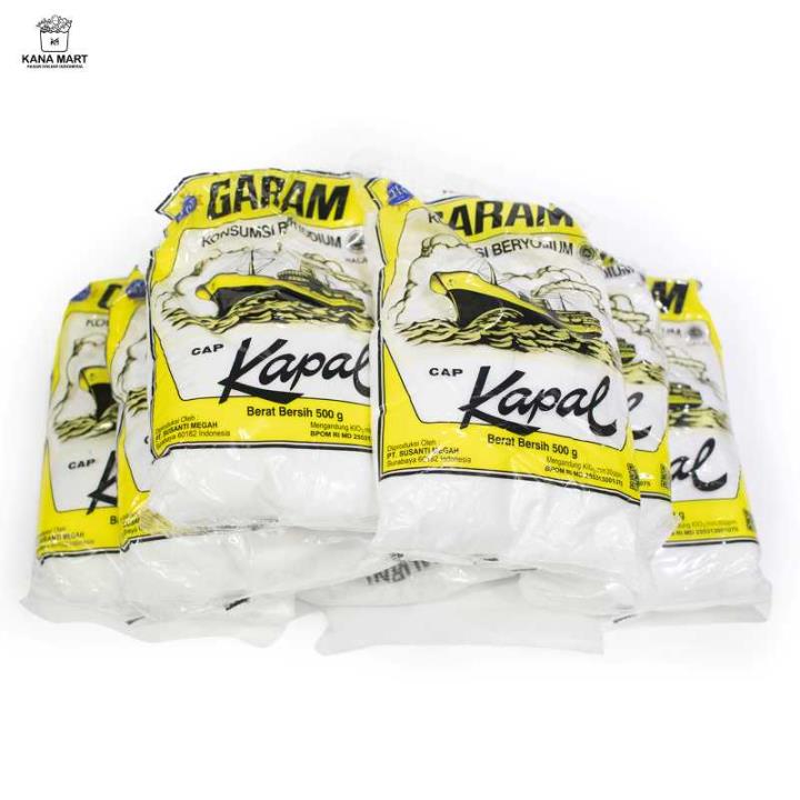 Garam Kapal 10kg (@500gr)