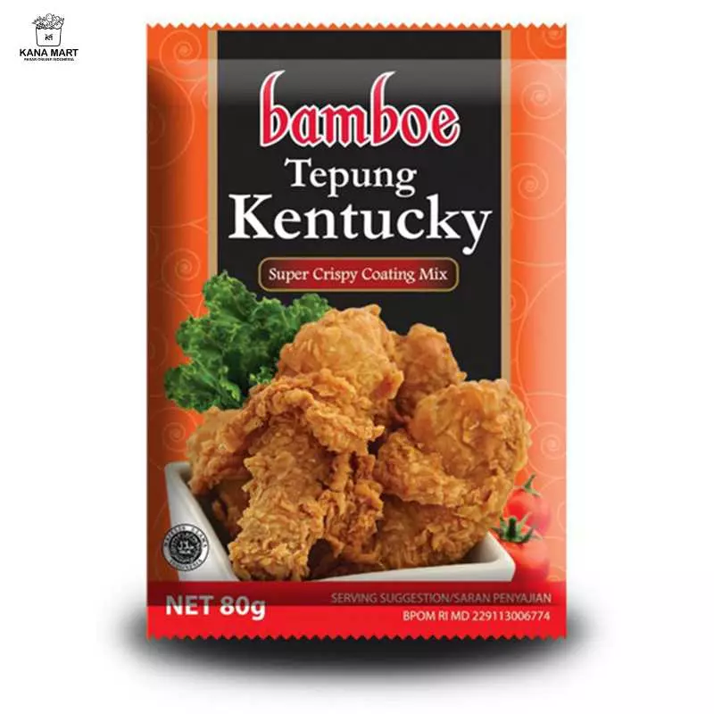 Bamboe Tepung Bumbu Kentucky (Super Crispy)