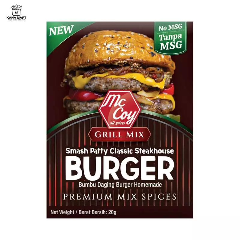 Mc Coy Bumbu Daging Burger Original