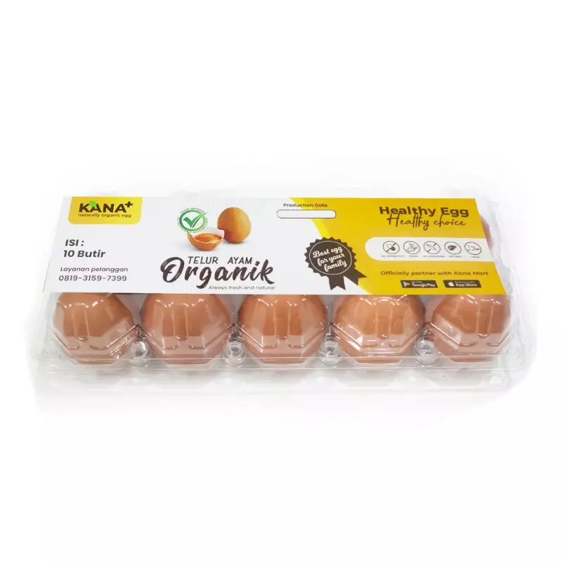 Telur Ayam Organik Kana Plus Promo Buy 4 Packs FREE 1 Pack (4 eggs)